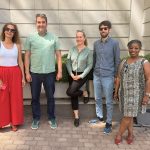 Éva Tajnafői, Peter Benedek, Emese John, Dr André Biederbeck and Dr Prue Goredema